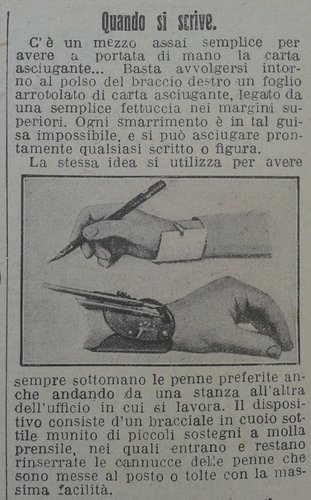 PORTAPENNE DA POLSO La Domenica del Corriere 1919.09.21.jpg (1.13 MiB) Visto 2074 volte PORTAPENNE DA POLSO La Domenica del Corriere 1919.09.21