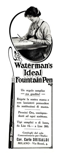 WATERMAN - Eyedropper 1x - 1915-05-23. L'Illustrazione Italiana, Anno XLII N.21, pag.428.jpg (1.74 MiB) Visto 3956 volte WATERMAN - Eyedropper 1x - 1915-05-23. L'Illustrazione Italiana, Anno XLII N.21, pag.428