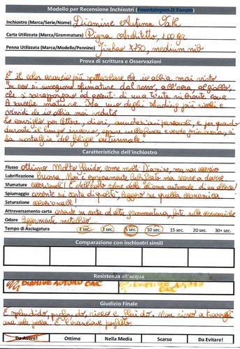 Diamine Autumn Oak 3.jpg (785.91 KiB) Visto 2458 volte Recensione su carta Pigna Architetto, 100 gr, bianco brillante