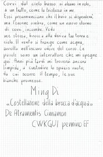 De Atramentis Cinnamon 3.jpg (463.61 KiB) Visto 1980 volte Prova su quaderno Cartorama Store, 80 gr.