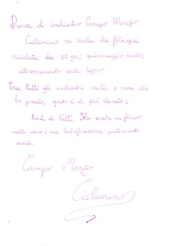 Campo Marzio Ciclamino 2.jpg (945.17 KiB) Visto 3640 volte Prova su carta da fotocopie riciclata.