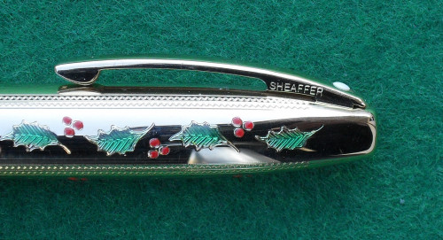 Sheaffer's Holly Pen 1996 clip and white dot.JPG