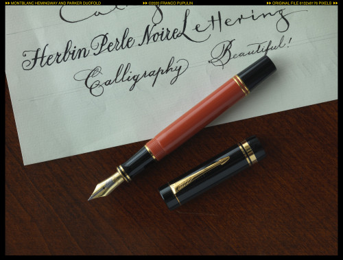 Montblanc Hemingway and Parker Duofold (2) ©FP.jpg