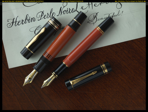 Montblanc Hemingway and Parker Duofold (4) ©FP.jpg