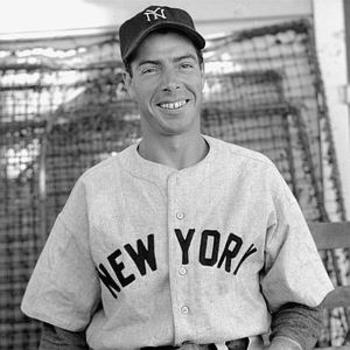 Il giocatore di baseball Joe di Maggio