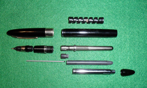 Sheaffer's TM Valiant snorkel Triumph M5 - parts.JPG