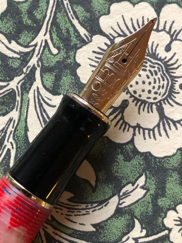 Omas nib on Jinhao Centennial Koi.jpg