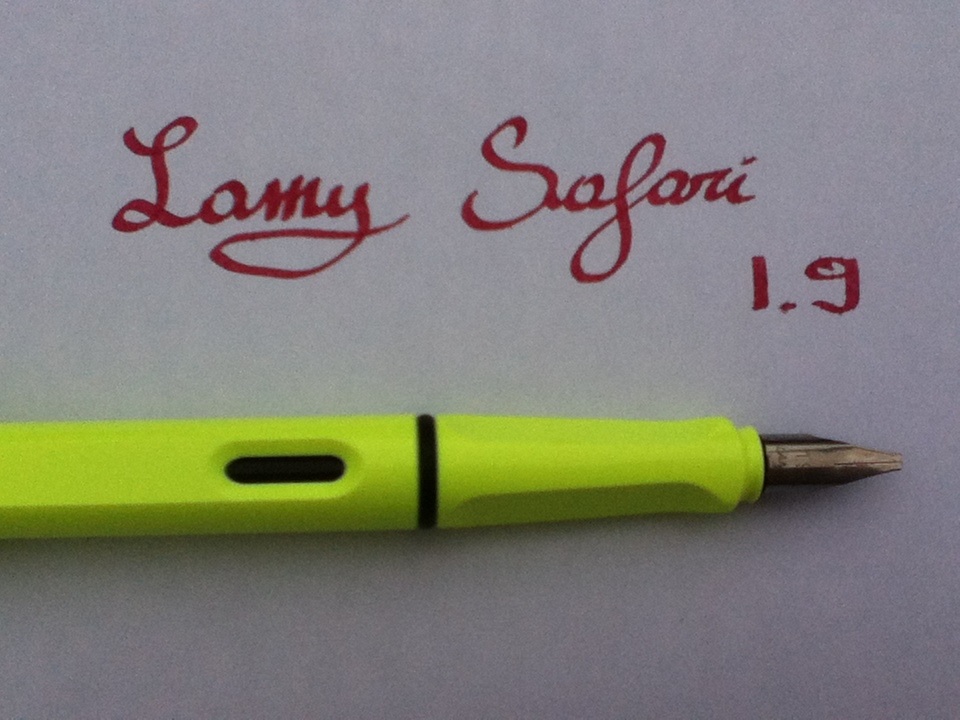 Lamy Safari Neon 2013