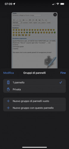 D5BF209B-F375-44CB-BFCA-2705F94884F1.jpeg (86.92 KiB) Visto 908 volte La spunta NON deve essere su “Privata”