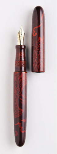 Nakaya portable sigar, Shishin red bird.jpg
